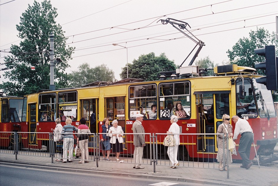 tramway, Pologne, Varsovie